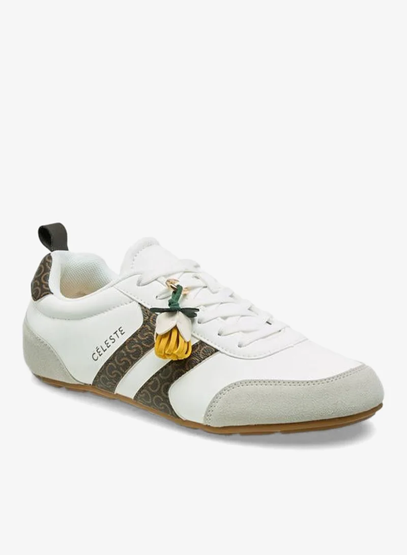 Celeste Women Lace-Up Ankle Sneakers